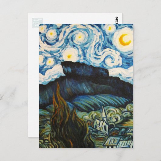 Castle Rock Colorado Master Impressionist Briefkaa Briefkaart (Voorkant / Achterkant)