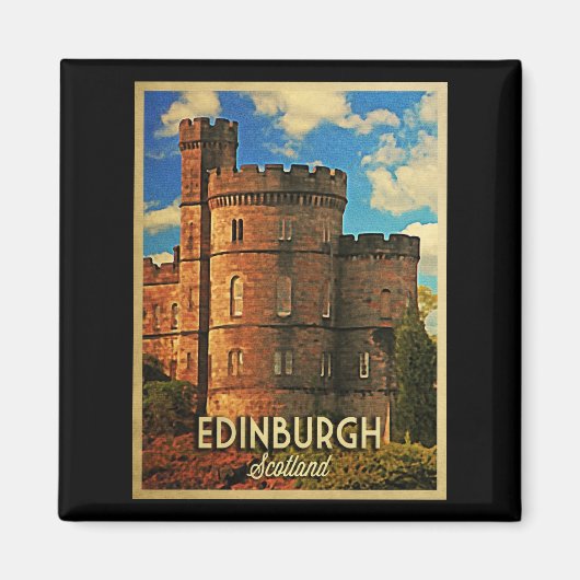 Castle Rock Edinburgh Magneet (Voorkant)