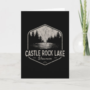 Castle Rock Lake Wisconsin Buitenactiviteiten Vint Kaart