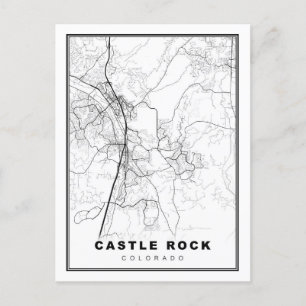 Castle Rock Map Briefkaart