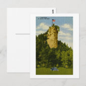 Castle Rock, St Ignace, Michigan Briefkaart (Voorkant / Achterkant)
