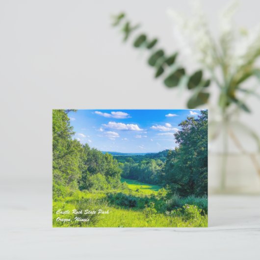 Castle Rock State Park Briefkaart (Staand voorkant)