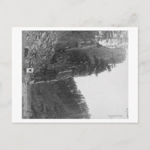 Castle Rock tussen Hill City en Rockerville Briefkaart