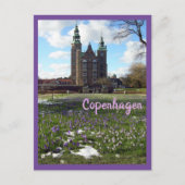 Castle (Rosenborg Slot) Kopenhagen Briefkaart (Voorkant)