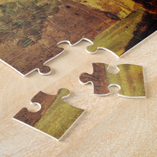 Castle Scene Puzzle Legpuzzel (Zijkant)