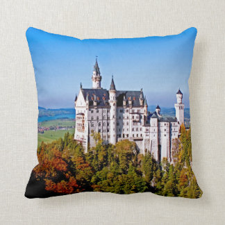 Castle (Schloss) Neuschwanstein 16x16 Pillow Kussen