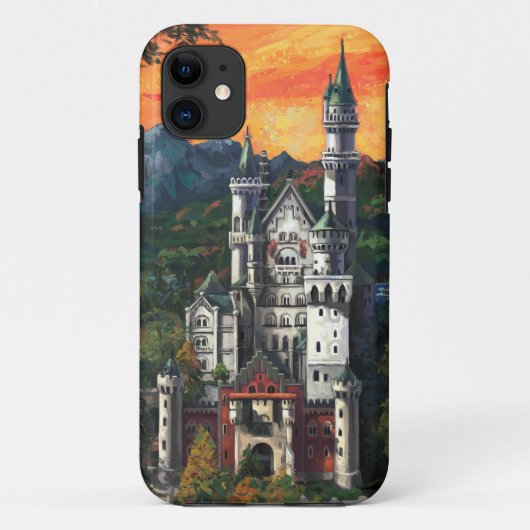 Castle Schloss Neuschwanstein Case-Mate iPhone Case (Achterkant)