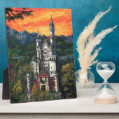 Castle Schloss Neuschwanstein Fotoplaat (Zijkant)