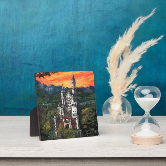 Castle Schloss Neuschwanstein Fotoplaat (Insitu)