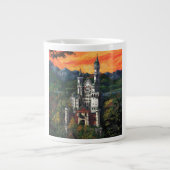 Castle Schloss Neuschwanstein Grote Koffiekop (Voorkant)