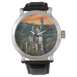 Castle Schloss Neuschwanstein Horloge