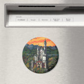 Castle Schloss Neuschwanstein Magneet (Insitu (Vaatwasser))