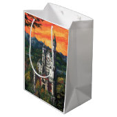 Castle Schloss Neuschwanstein Medium Cadeauzakje (Achterkant Gekanteld)