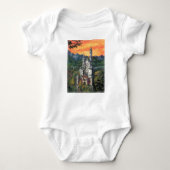 Castle Schloss Neuschwanstein Romper (Voorkant)