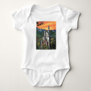 Castle Schloss Neuschwanstein Romper