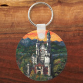 Castle Schloss Neuschwanstein Sleutelhanger (Voorkant)