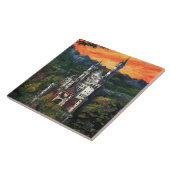 Castle Schloss Neuschwanstein Tegeltje (Zijkant)