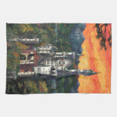 Castle Schloss Neuschwanstein Theedoek (Horizontaal)