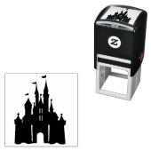 Castle Self-inking Stamp Zelfinktende Stempel (In situ)