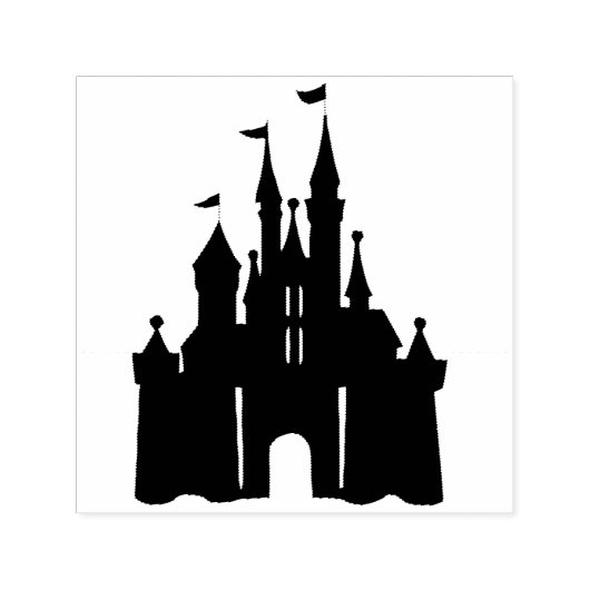 Castle Self-inking Stamp Zelfinktende Stempel (Design)