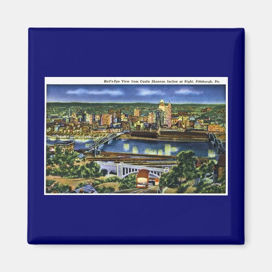 Castle Shannon Incline, Pittsburg, PA Magneet (Voorkant)