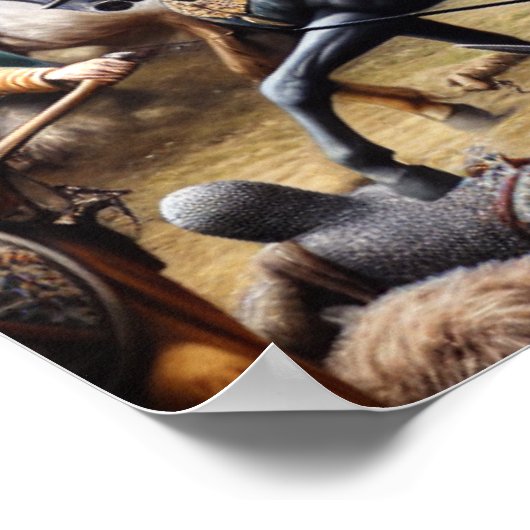 Castle Siege Tea Party Poster (Hoek)