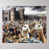 Castle Siege Tea Party Poster (Voorkant)