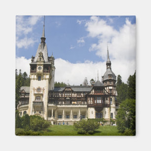 Castle, Sinaia, Roemenië, 18e eeuw voor pelzen, Magneet