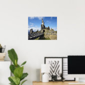 Castle Sinclair Girnigoe, Wick, Caithness Poster (Thuiskantoor)