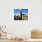 Castle Sinclair Girnigoe, Wick, Caithness Poster (Keuken)