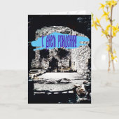 Castle Skull Kaart (Gele Bloem)