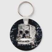 Castle Skull Sleutelhanger (Voorkant)