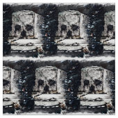 Castle Skull Stof (Swatch)