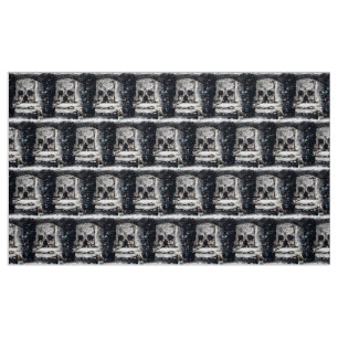 Castle Skull Stof