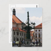 Castle Square in het Briefkaart Praag (Voorkant / Achterkant)
