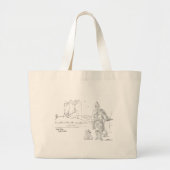 Castle Stalker, Argyll Scotland Canvas tas (Voorkant)