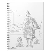 Castle Stalker, Argyll Scotland Notitieboek (Voorkant)