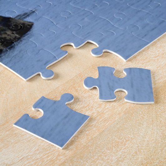 Castle Stalker in Schotland Legpuzzel (Zijkant)