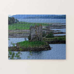 Castle Stalker in Schotland Legpuzzel