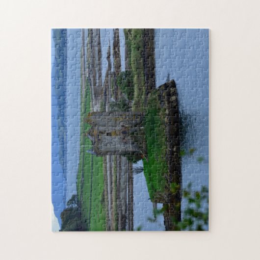 Castle Stalker in Schotland Legpuzzel (Verticaal)