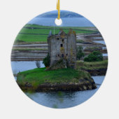 Castle Stalker Keramisch Ornament (Achterkant)