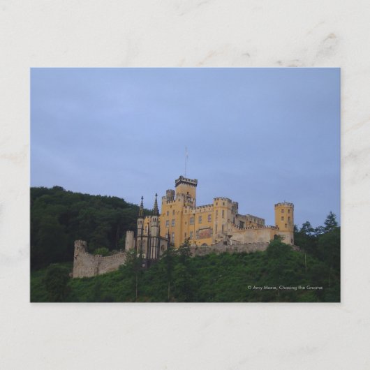 Castle Stolzenfels Briefkaart (Voorkant)
