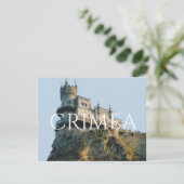 Castle Swallow's Nest in het Briefkaart van de Kri (Staand voorkant)