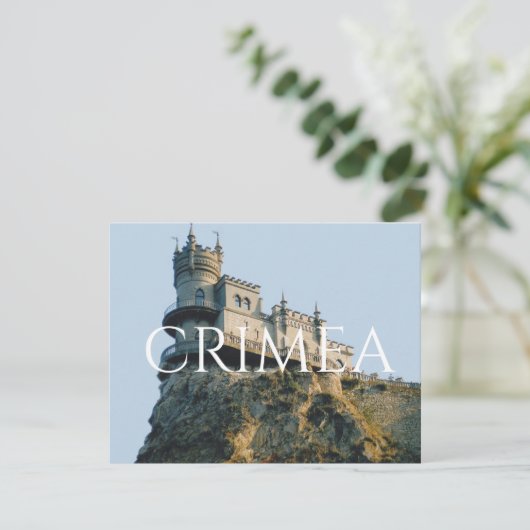 Castle Swallow's Nest in het Briefkaart van de Kri (Staand voorkant)