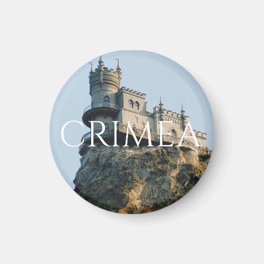 Castle Swallow's Nest op de Krim Magneet (Voorkant)