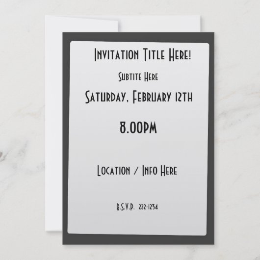 Castle-trekbrug en Moat Kaart (Achterkant)