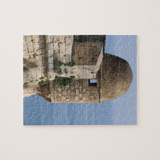 Castle Turret Puzzle Legpuzzel (Horizontaal)