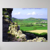 Castle Uitzicht Print (Voorkant)