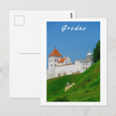 Castle Uitzicht van de Wit-Russische Architectuur Briefkaart (Voorkant / Achterkant)