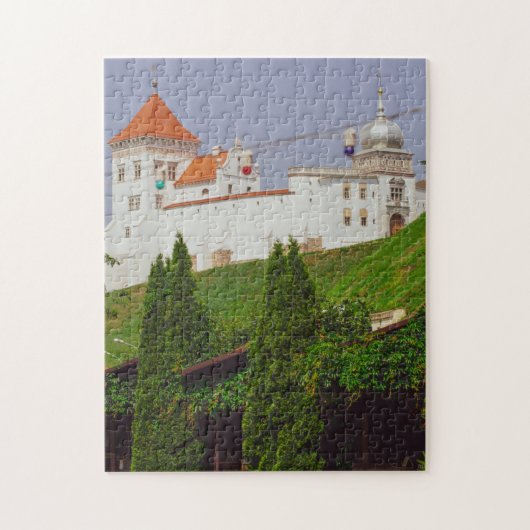 Castle Uitzicht van de Wit-Russische Architectuur Legpuzzel (Verticaal)